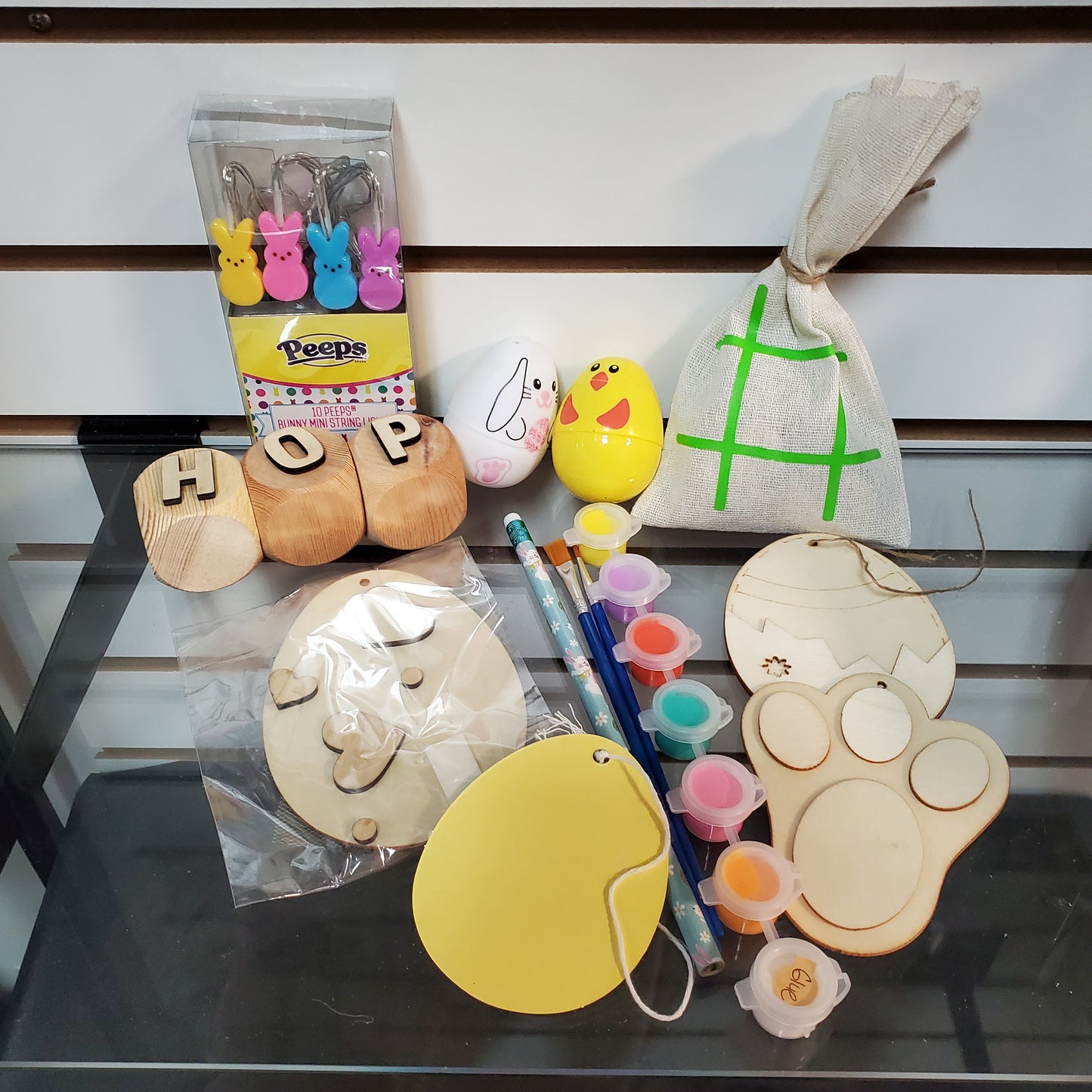 DIY Kit Easter - Large Easter Basket Bunny Gift Kit