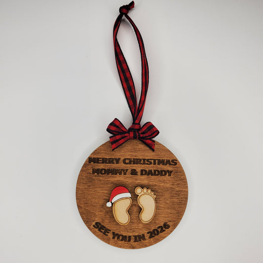 Wood Ornament - See You In 2026