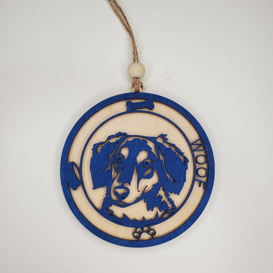 Wooden Ornament - Dachshund Ornament