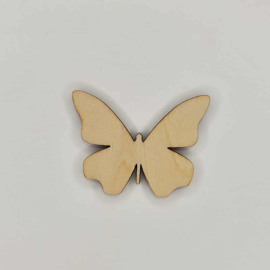 Wooden Butterfly Cutout Piece for DIY
