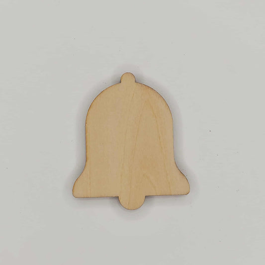 Wooden Bell Shaped Cutout for DIY