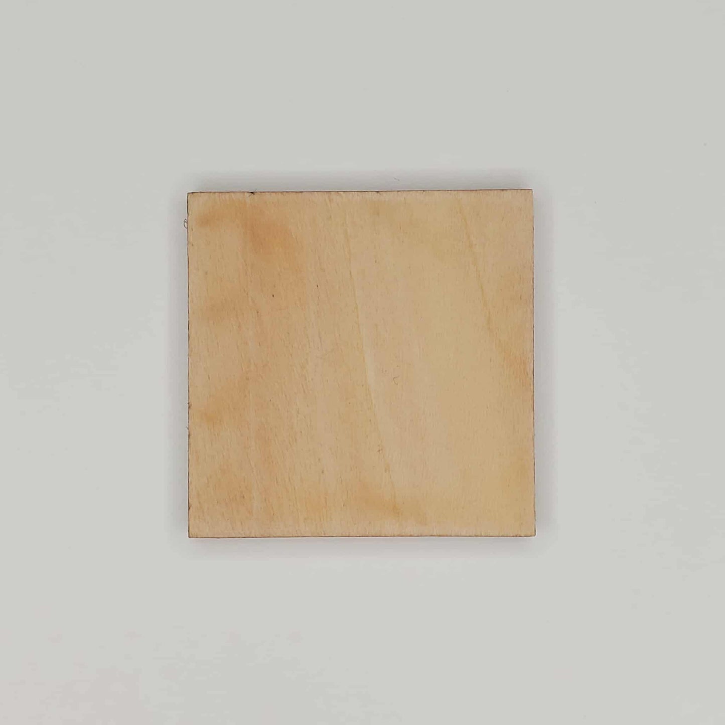 Wooden Square Shaped Cutout Piece for DIY