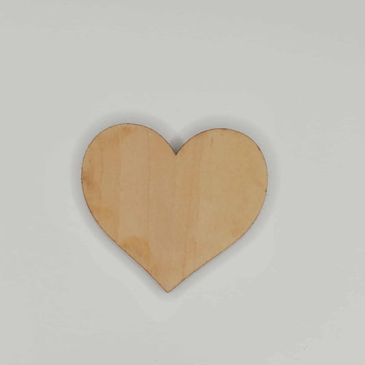 Wood Blank - Heart