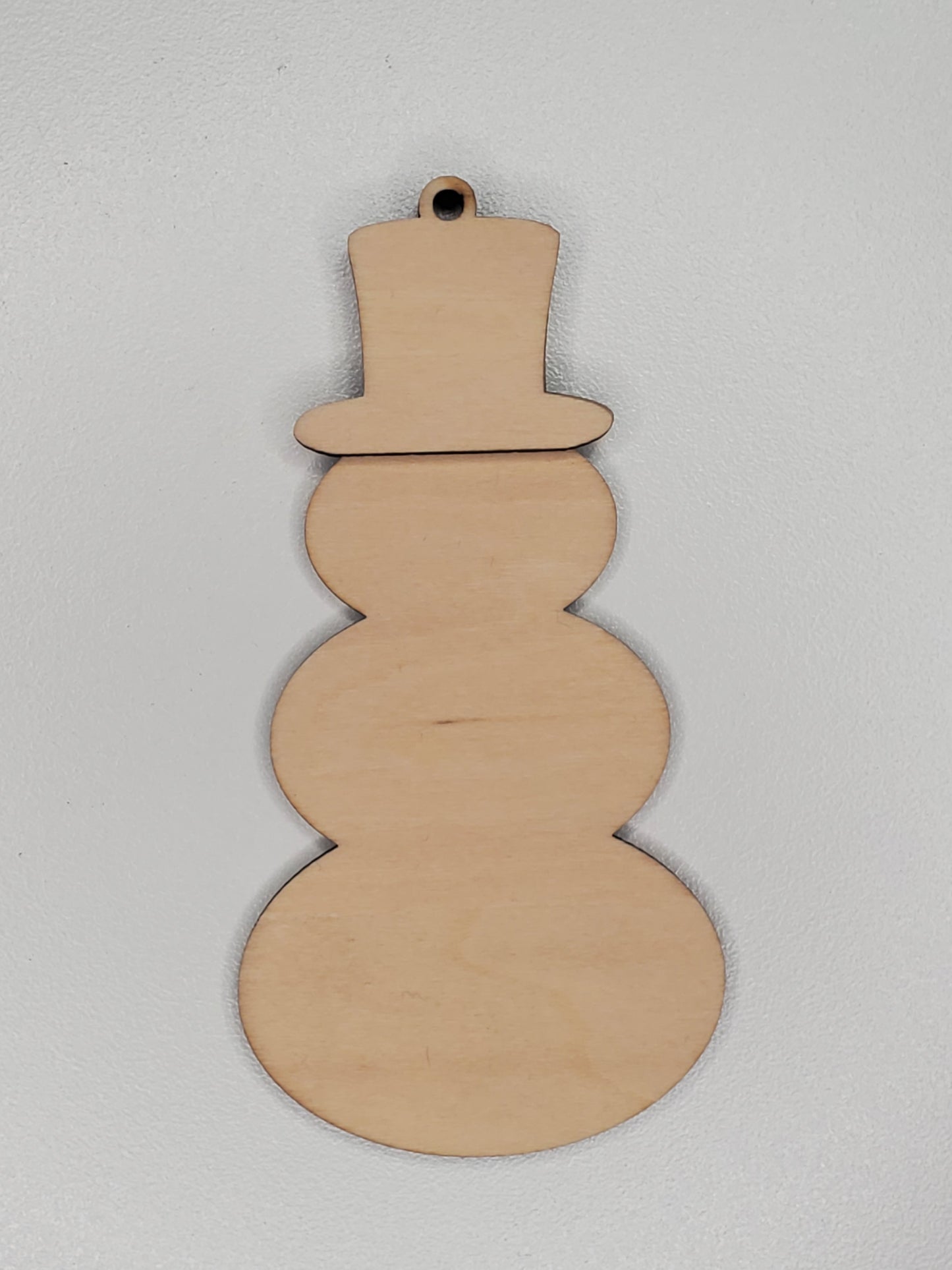 Wood Ornament - Snowman