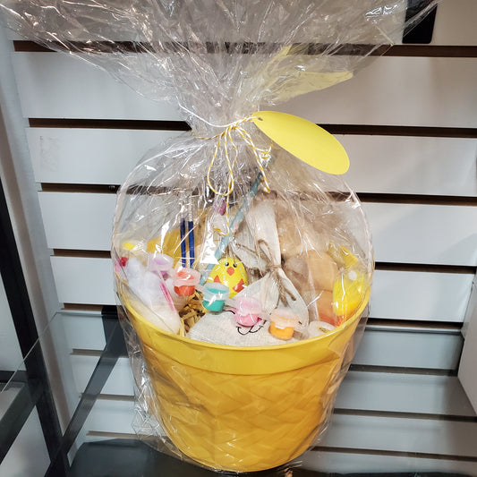 DIY Kit Easter - Large Easter Basket Bunny Gift Kit