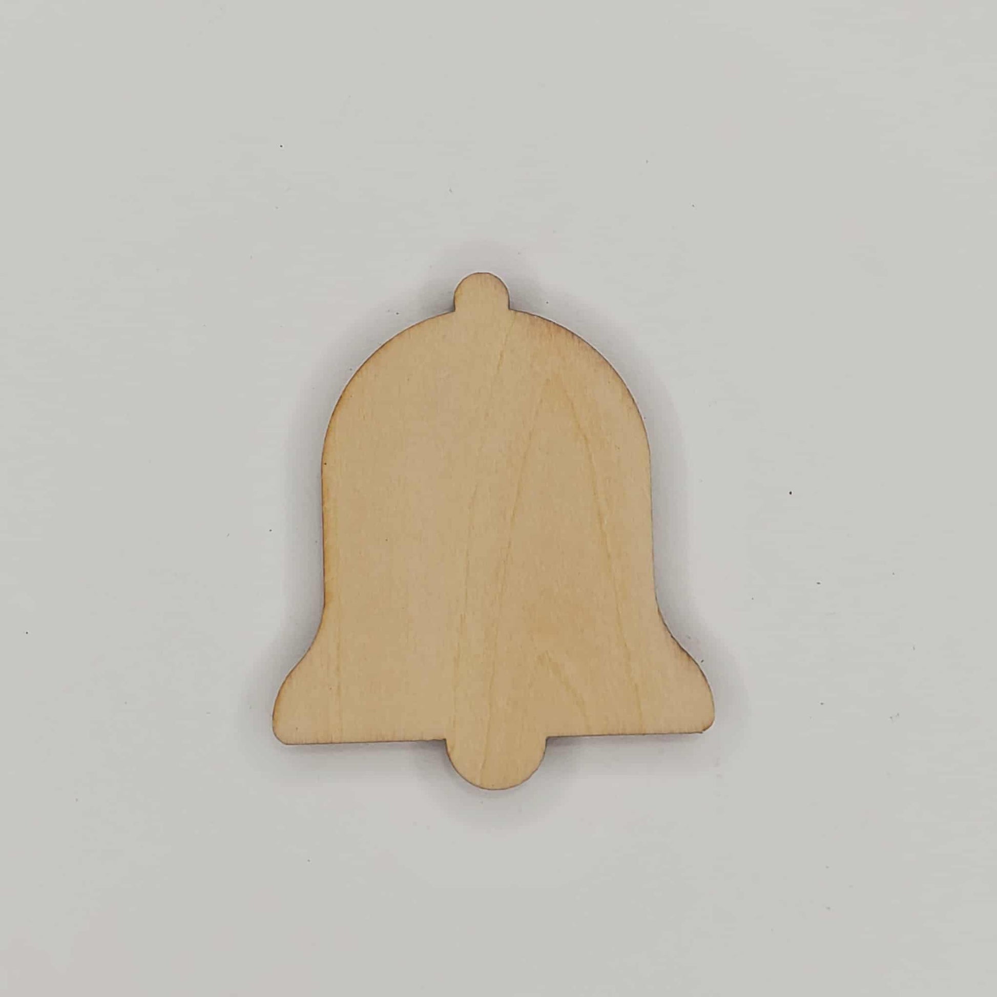 Wooden Bell Shaped Cutout for DIY