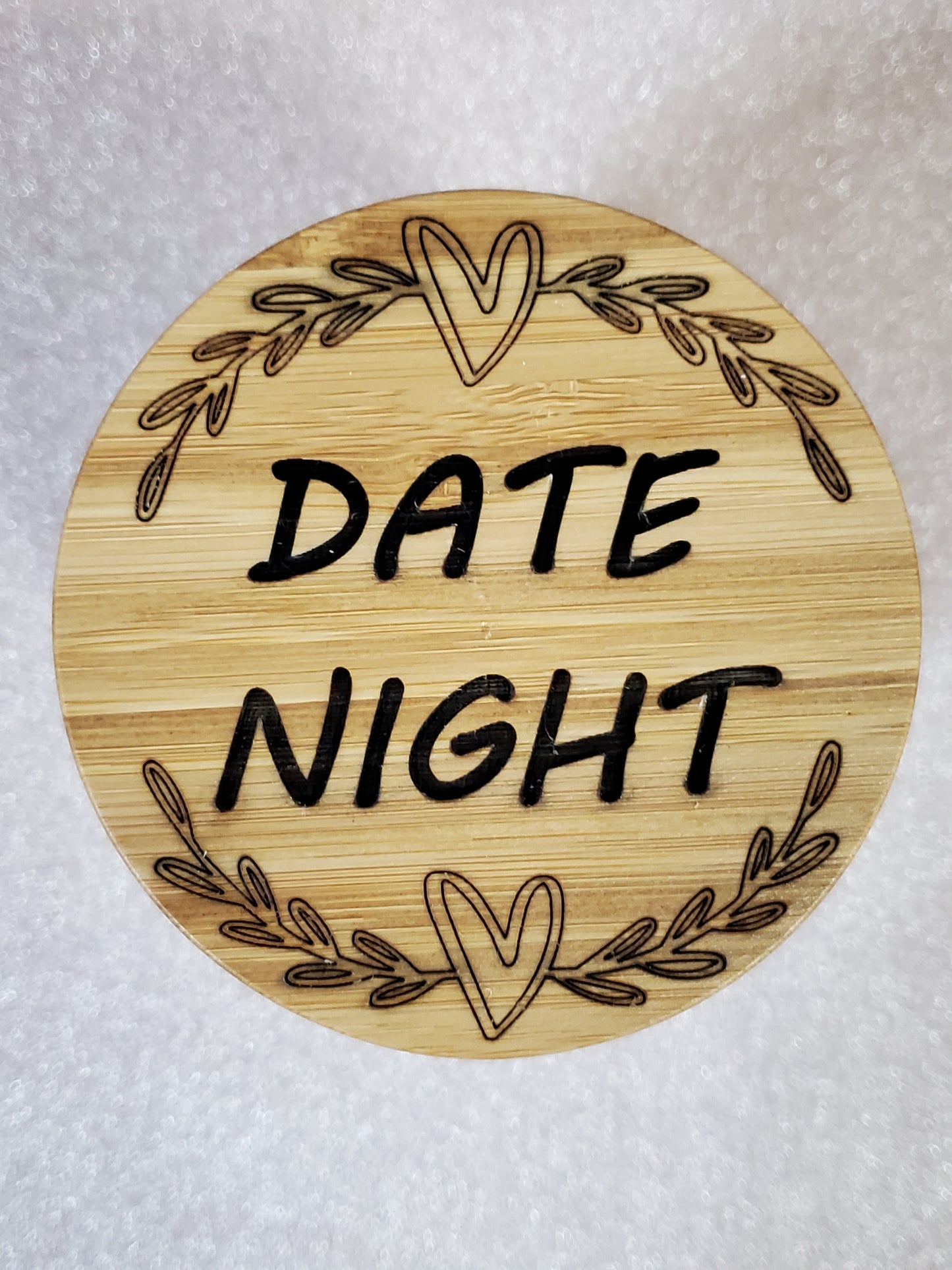 Wood and Glass - Date Night Jar