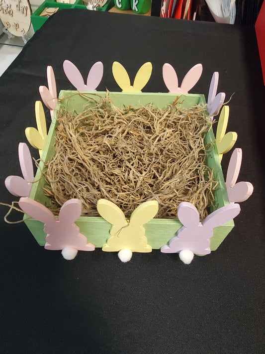 Easter - Wooden Easter Bunny Box